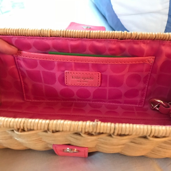 Kate Spade Straw Clutch - Picture 3 of 6
